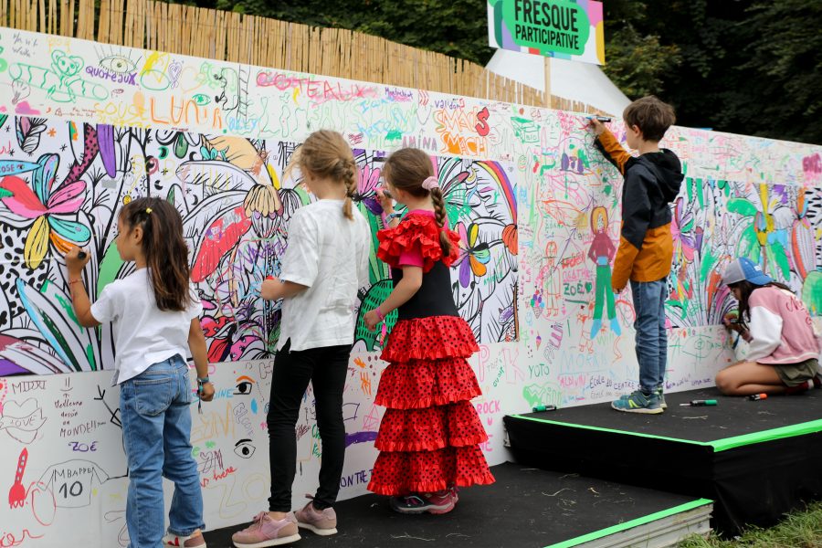 photo fresque participative